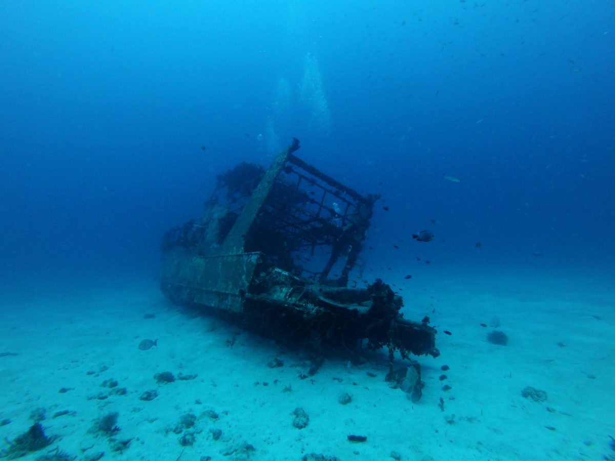 sunken ship