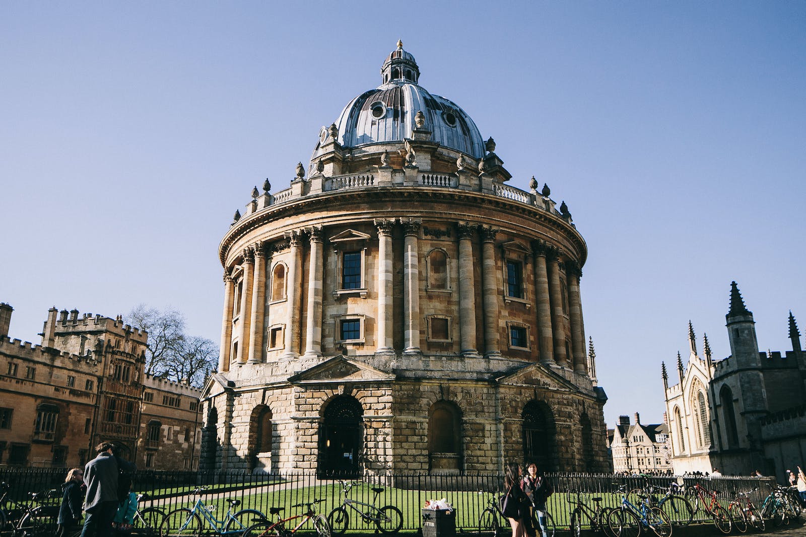 The Radcliffe Camera Building of Oxford University, England