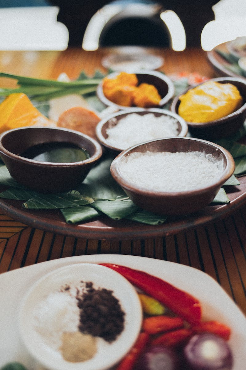 Variety of Food on Plate