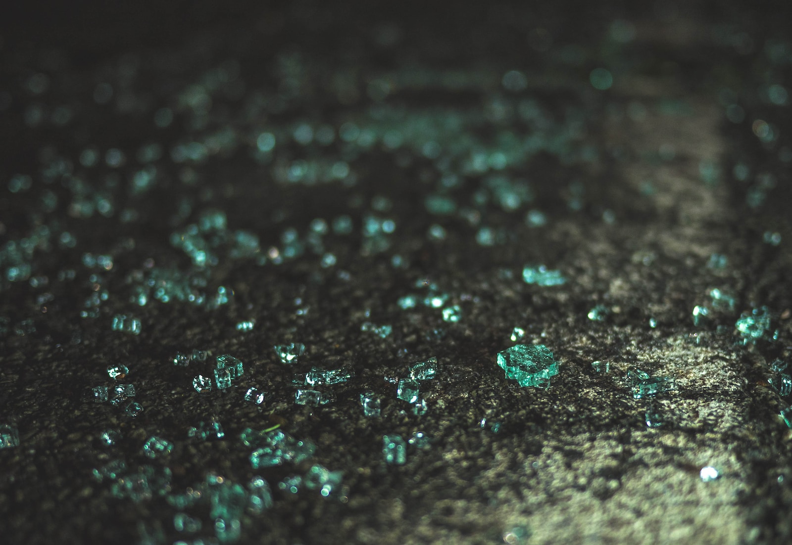 a close up of water droplets on a surface