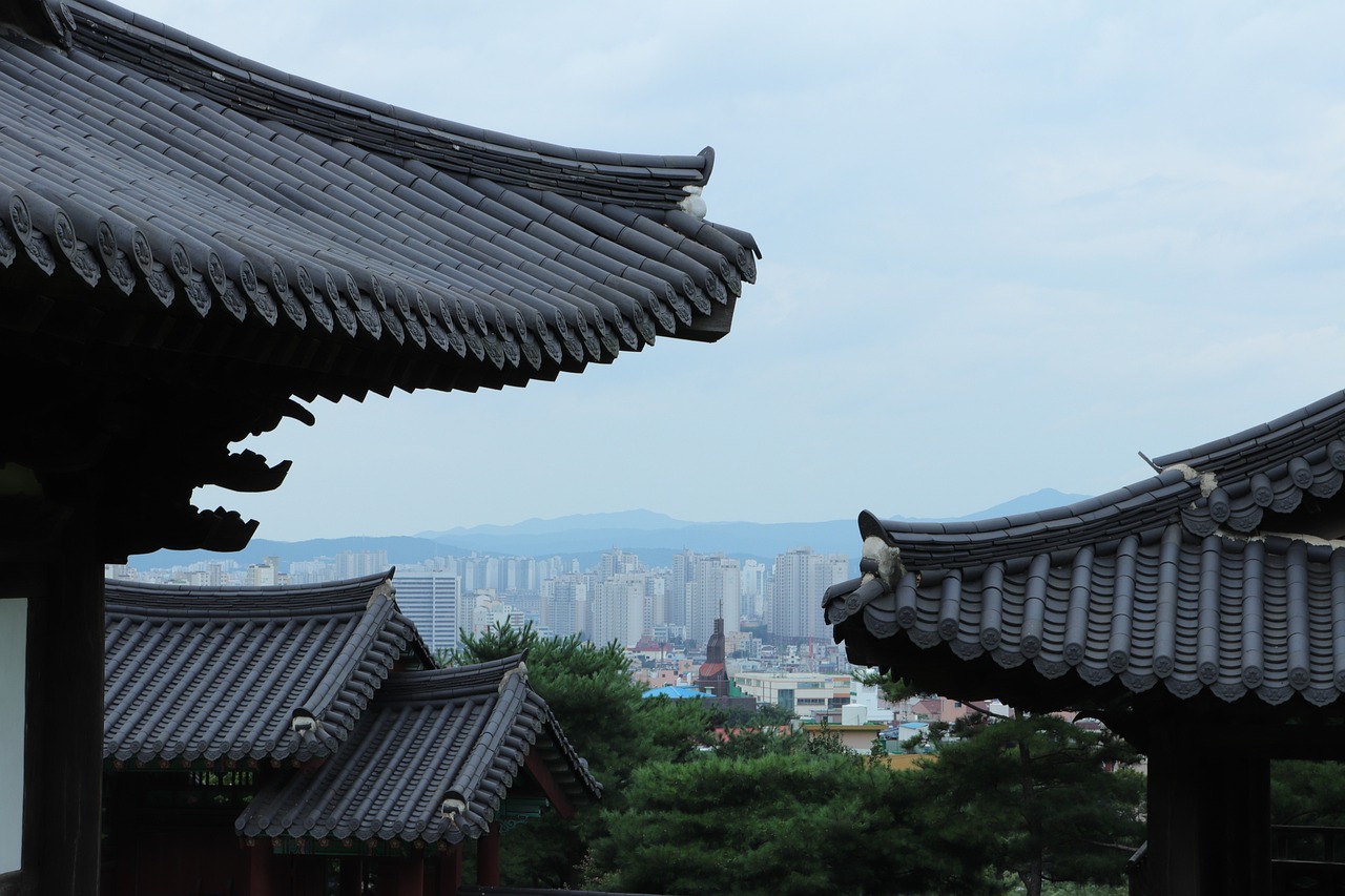 city, church, roof