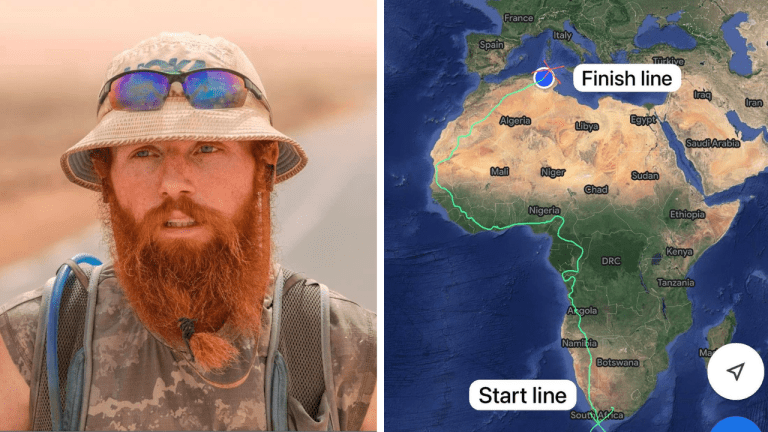 Muž, ktorý ako prvý prebehol celú Afriku. Vyčerpanosť, lúpež aj únos – to všetko pre charitu.