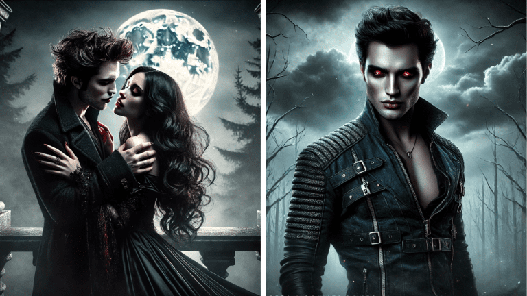 10 obrázkov hrdinov z Twilightu v gotickom prevedení
