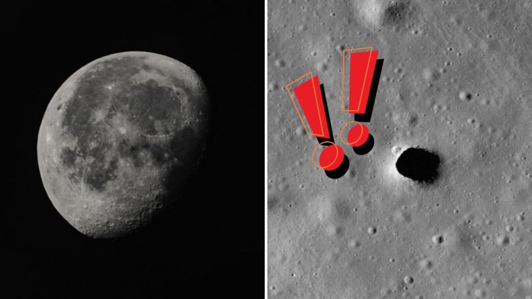 NASA chce preskúmať záhadnú dieru na Mesiaci. Pod povrchom sa môže skrývať obrovská jaskyňa